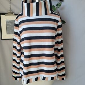 Dudley Stephens Park Slope Terry Fleece Stripe L